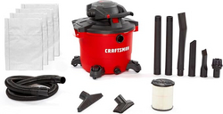 Craftsman CMXEVBE17607 16 Gallon 6.5 Peak HP Wet/Dry Vac with Detachable Leaf Blower, Heavy-Duty Shop Vacuum with Attachments and Dust Collection Bags from SKANDA INTERNATIONAL FZ LLE