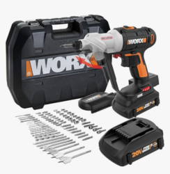 Worx WX176L.1 20V Power Share Switchdriver 2-in-1 Cordless Drill & Driver with 67pc Kit from SKANDA INTERNATIONAL FZ LLE