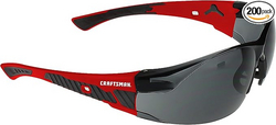 Craftsman 200, Safety Glass, Comfort Fit – Smoke, Red Frame from SKANDA INTERNATIONAL FZ LLE