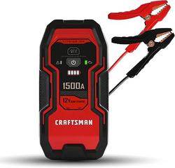 CRAFTSMAN 1500A Lithium Car Battery Jump Starter and Portable Power Pack/Jump Box, 3-in-1 Solution, 2.4A USB Charging, for 12V Power Sport, Automotive, and Marine Batteries, CMXCESM264 from SKANDA INTERNATIONAL FZ LLE