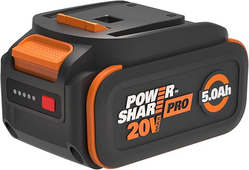 WORX Battery 20V 5.0 Ah PowerShare Pro Lithium-ion Battery, WA3675 from SKANDA INTERNATIONAL FZ LLE