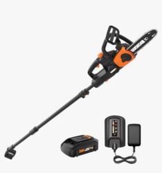 Worx WG323 20V Power Share 10" Cordless Pole/Chain Saw with Auto-Tension (Battery & Charger Included) from SKANDA INTERNATIONAL FZ LLE