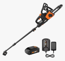 Worx WG323 20V Power Share 10" Cordless Pole/Chain Saw with Auto-Tension from SKANDA INTERNATIONAL FZ LLE