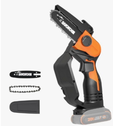WORX WG324.9 20V Power Share 5” Cordless Pruning Saw, Bare Tool Only, Black and Orange from SKANDA INTERNATIONAL FZ LLE