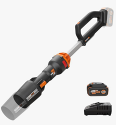 WORX Nitro WG543 20V Cordless Leaf Blower, Electric Blower with 410CFM & 130MPH, Blowers for Lawn Care with 3.8 Lbs, Battery & Charger Included from SKANDA INTERNATIONAL FZ LLE