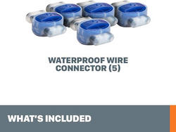 WORX WA0198 Landroid 5-Piece Outdoor Rated Wire Connectors, Blue from SKANDA INTERNATIONAL FZ LLE