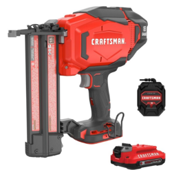 CRAFTSMAN V20 Cordless Brad Nailer, 18 Gauge Nail Gun, with Battery and Charger (CMCN618C1) from SKANDA INTERNATIONAL FZ LLE
