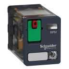 Schneider Electric Power Relay, 24V ac Coil, 15A Switching Current, DPDT