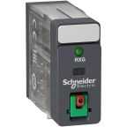 Schneider Electric Plug In Power Relay, 120V ac Coil, DPST-C/O