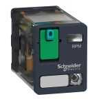Schneider Electric Power Relay, 12V dc Coil, 15A Switching Current, DPDT