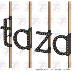 LED Letter Lamp from TAIWAN DISPLAY FIXTURES CO., LTD.