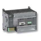 Omron CP1H Series PLC CPU for Use with CP1E Series, Relay Output, 24-Input, Pulse Input