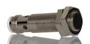 Omron Inductive Threaded Barrel Proximity Sensor, M12, 4 mm Detection, PNP NO, 12 ? 24 V dc
