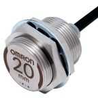 Omron Inductive Threaded Barrel Proximity Sensor, M30, 20 mm Detection, PNP NO, 10 ? 30 V dc
