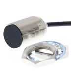 Omron Inductive Threaded Barrel Proximity Sensor, M30, 22 mm Detection, NPN NO, 10 ? 30 V dc