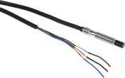 Omron Inductive Threaded Barrel Proximity Sensor, M5, 3 mm Detection, PNP NO, 10 ? 30 V dc