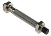 Omron Inductive Threaded Barrel Proximity Sensor, M8, 4 mm Detection, PNP NO, 12 ? 24 V dc