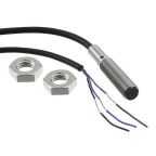 Omron Inductive Threaded Barrel Proximity Sensor, M8, 1.5 mm Detection, PNP NO, 10 ? 30 V dc