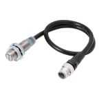 Omron Inductive Threaded Barrel Proximity Sensor, M12, 2 mm Detection, NPN NO, 10 ? 30 V dc