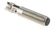 Omron Inductive Threaded Barrel Proximity Sensor, M8, 2 mm Detection, PNP NC, 12 ? 24 V dc