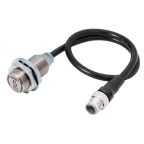 Omron Inductive Threaded Barrel Proximity Sensor, M18, 5 mm Detection, PNP NO, 10 ? 30 V dc