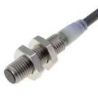 Omron Inductive Threaded Barrel Proximity Sensor, M8, 2 mm Detection, PNP NC, 12 ? 24 V dc