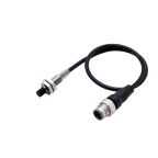 Omron Inductive Threaded Barrel Proximity Sensor, M8, 8 mm Detection, PNP NO, 10 ? 30 V dc