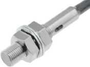 Omron Inductive Threaded Barrel Proximity Sensor, M8, 2 mm Detection, 2-Wire NO, 10 ? 30 V dc