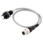 Omron Inductive Threaded Barrel Proximity Sensor, M12, 3 mm Detection, 2-Wire NO, 10 ? 30 V dc