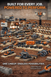 RIDGID® power tools are designed and engineered to be “Best in Class” with the highest quality standards. RIDGID power tools are backed by the best warranty in the industry. from MORGAN INGLAND FZ LLC