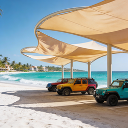Resort Car Parking Shades