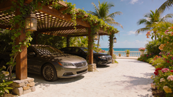 Pergola Type Parking Shades