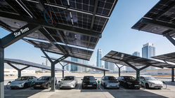 Solar Panel Parking Shades