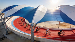Cycling Track Shades from STAR TENTS