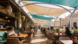 Coffee Shop Shades from STAR TENTS