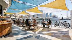 Outdoor Café Shades