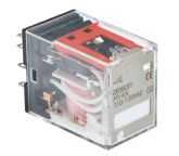 Omron Plug In Power Relay, 110 ? 120V ac Coil, 5A Switching Current, 4PDT