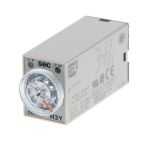 Omron H3Y-2 Series DIN Rail Mount Timer Relay, 200 ? 230V ac, 2-Contact, 0.04 - 30s, 1-Function, DPDT