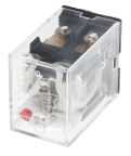 Omron Plug In Power Relay, 24V ac Coil, 10A Switching Current, DPDT