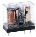 Omron PCB Mount Power Relay, 12V dc Coil, 10A Switching Current, SPDT