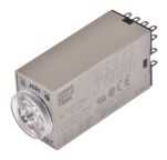 Omron H3Y-4 Series DIN Rail, Surface Mount Timer Relay, 200 ? 230V ac, 4-Contact, 1 ? 30min, 1-Function,