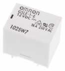 Omron PCB Mount Power Relay, 12V dc Coil, 16A Switching Current, SPDT