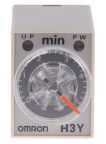 Omron H3Y-4 Series DIN Rail, Surface Mount Timer Relay, 200 ? 230V ac, 4-Contact, 0.2 ? 5 min,