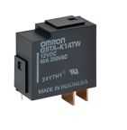 Omron PCB Mount Power Relay, 12V dc Coil, 60A Switching Current, SPST
