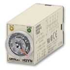 Omron Plug In Timer Relay, 100-120V ac, 4-Contact, 0.1 ? 600min, 4PDT