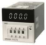 Omron H5CN Series DIN Rail, Panel Mount, Surface Mount Timer Relay, 12 ? 48V dc, 1-Contact, 1s, 1-Function