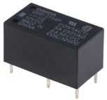 Omron PCB Mount Power Relay, 12V dc Coil, 5A Switching Current, SPST-NC, SPST-NO