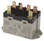 Omron Panel Mount Power Relay, 12V ac Coil, 25A Switching Current, DPST