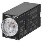 Omron H3YN Series Panel Mount Timer Relay, 24V ac, 4-Contact, 0.1 s ? 10min, DPDT