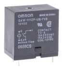 Omron PCB Mount Power Relay, 12V dc Coil, 15A Switching Current, SPST